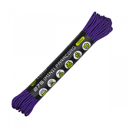 Паракорд 275 (мини) CORD nylon 10м RUS (purple)