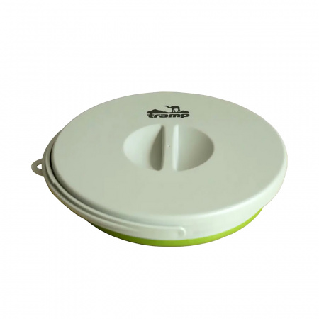 Ведро Tramp складное силиконовое 5л с крышкой TRC-127