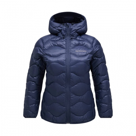 Peak Performance куртка пуховая женская Helium Down Hood темно-синяя(2N3) XL