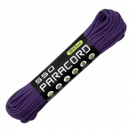 Паракорд 550 CORD nylon 30м RUS (purple snake)