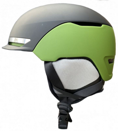 Шлем горнолыжный/сноубордический GORAA SKI HELMET, Black & Green, L(59-61cm)