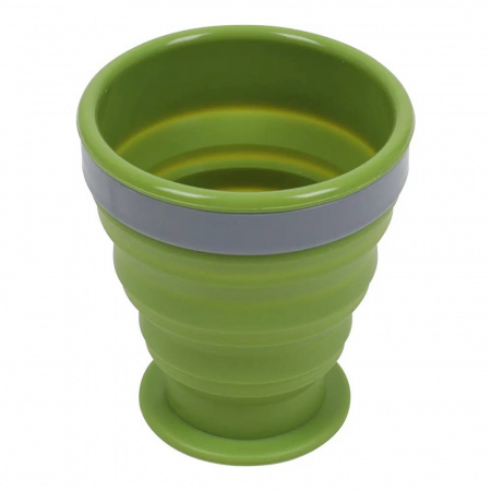 Стакан силиконовый оливковый 200 мл Track
