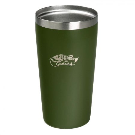 Термостакан Tramp металлический TRC-102 (оливковый, 450мл)