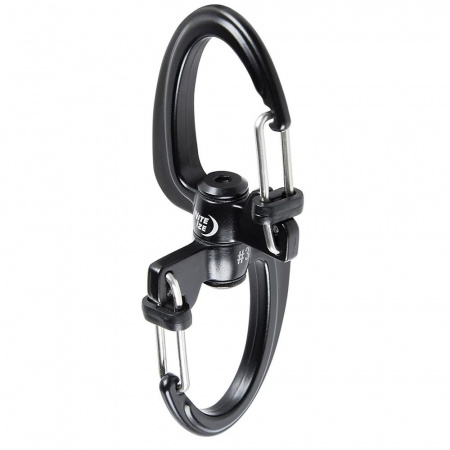 Карабин с блокировкой NiteIze S Biner 360 Locking Dual Carabiner, размер 2
