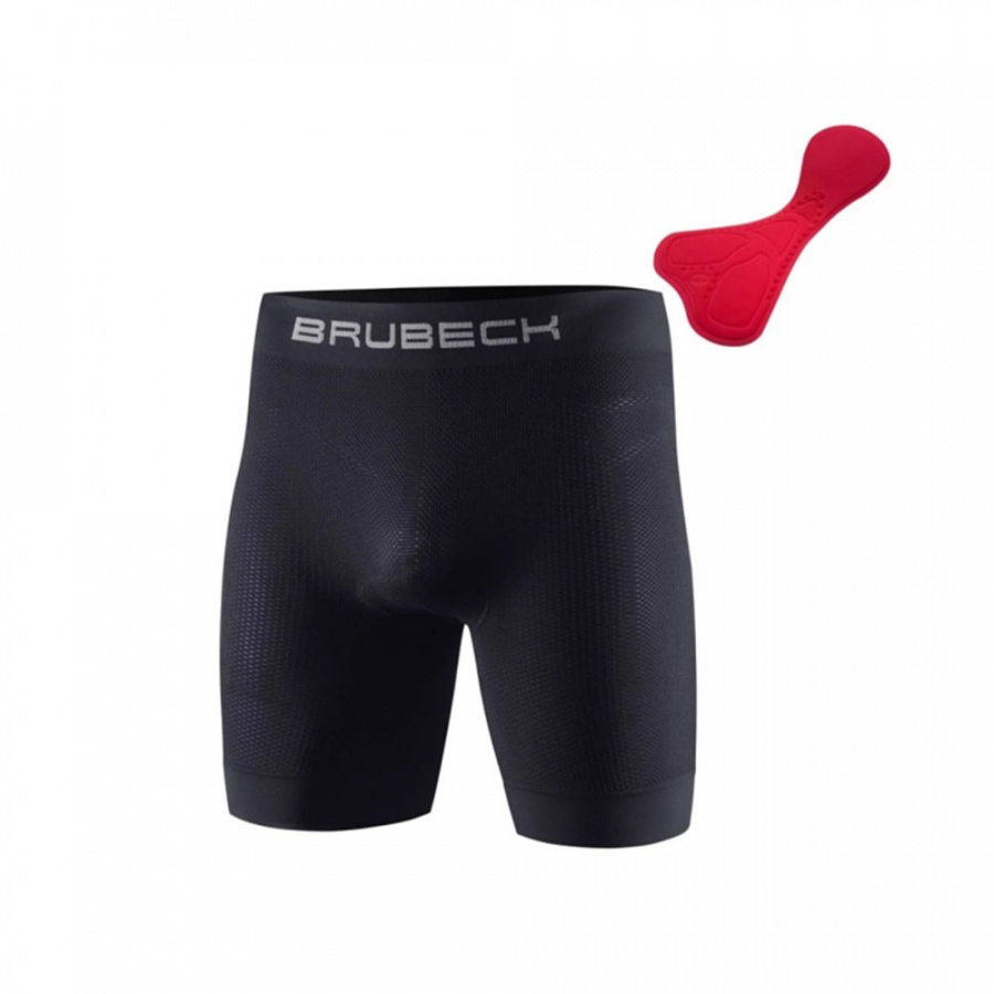 Термобелье Brubeck трусы мужские велошорты с вкладкой для велосипедиста L