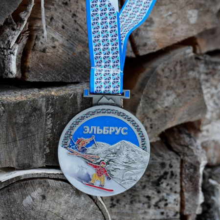 Медаль Эльбрус Зима