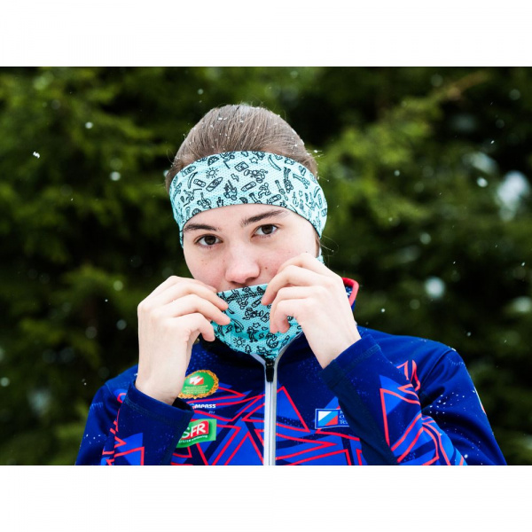 Бафф Wonder Trail Print Mint