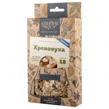 Набор для приготовления настойки Алхимия вкуса № 18 "Хреновуха", 48 г