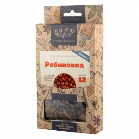 Набор для приготовления настойки Алхимия вкуса № 12 "Рябиновка", 62 г
