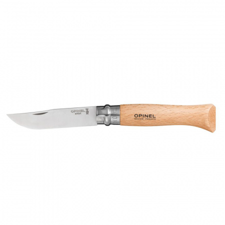 Нож Opinel №9, нержавеющая сталь, бук