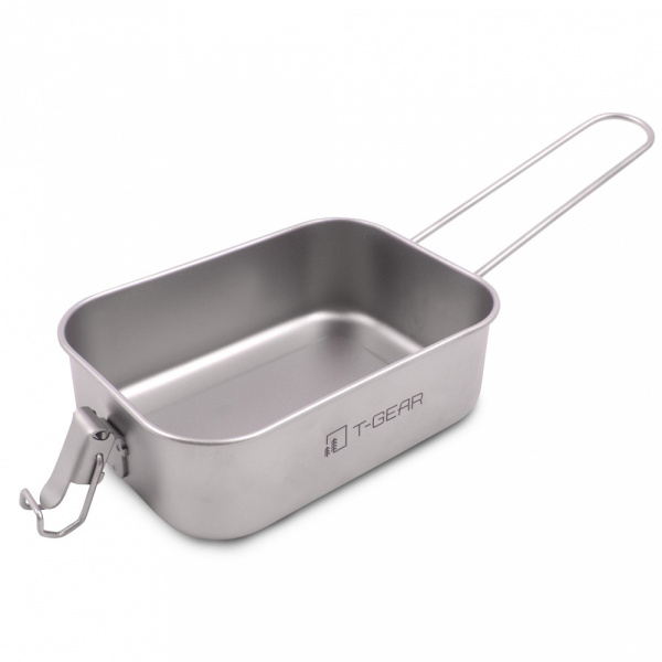 Ланч-бокс титановый T-Gear Titanium Lunchbox 800