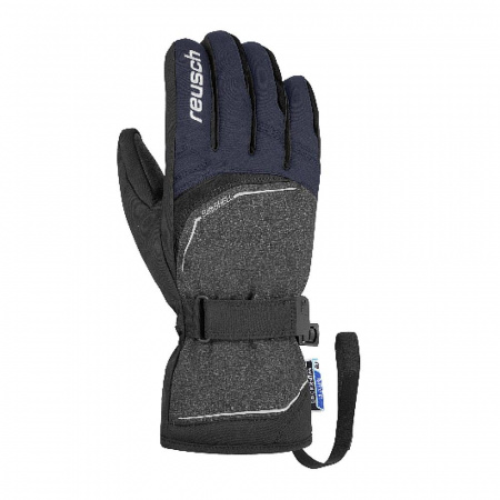 Перчатки горнолыжные REUSCH Primus R-Tex XT Black/Black Melange/Dress Blue 7681 (inch (дюйм):10,5)