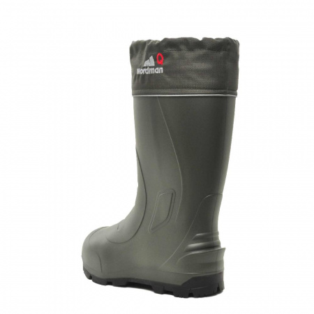 Nordman Quaddro сапоги муж. из ЭВА с подошв. из ТЭП, утепл, с манж, олива+чер.подошва, без шипов