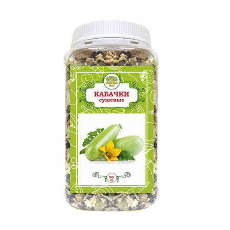 Organic Food Кабачок сушеный 90 гр ПЭТ