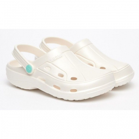 Сабо COQUI женские 1353 белые, Pearl, 41