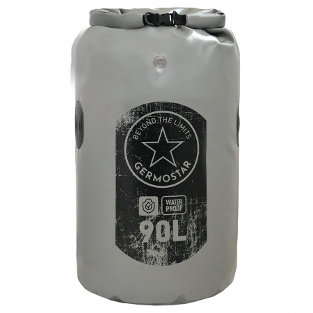 Гермомешок Germostar PRO ПВХ литой 650гр 90л серый