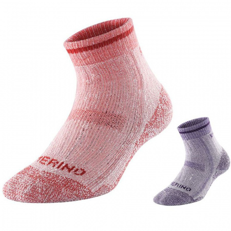 Kailas носки W's Aoxue III Trekking (2 пары) (M, Красный/фиолетовый, 21100)