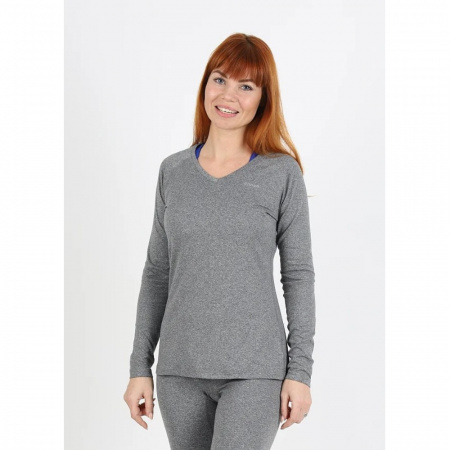 Термобелье женское Сплав Russian Winter футболка L/S серая 48/170