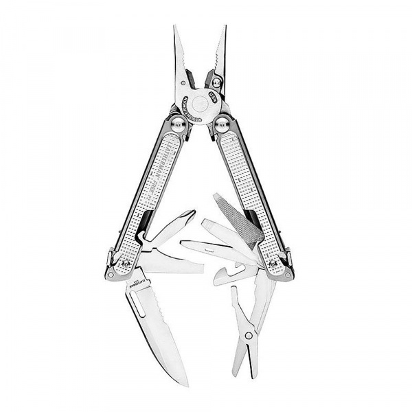 Мультитул Leatherman Free P2 -832638 100мм 19функц. серебристый