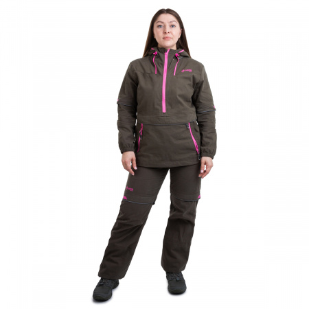 Костюм энцефалитный Элит Барьер женский, т.олива, р. 48-50/170-176 (Novatex)