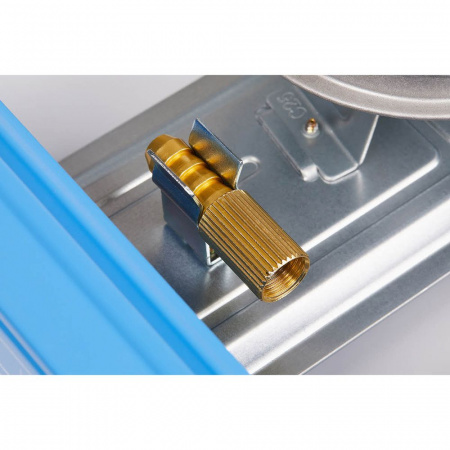 Плита газовая портативная CAMPING GURU PLUS (TS-233) c переходником на бытовой баллон, «Tourist»