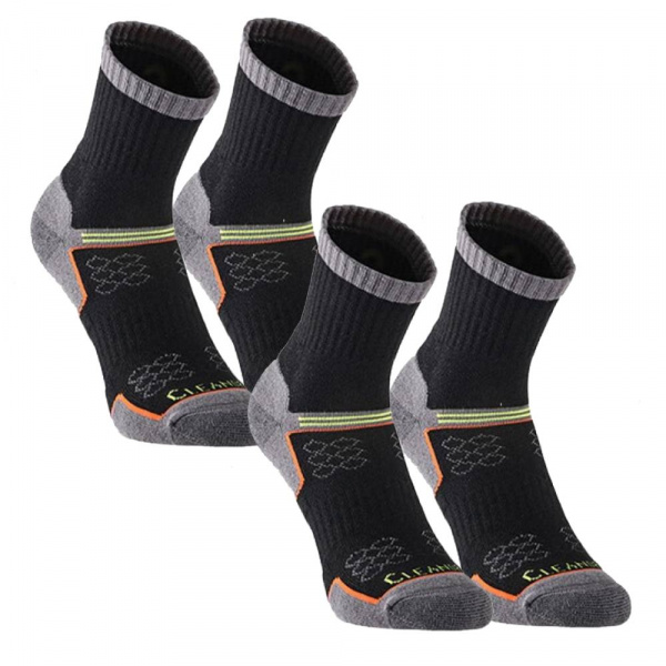 Носки UTO CleanDry Functional Socks (2 пары) 961110 Black/Grey L