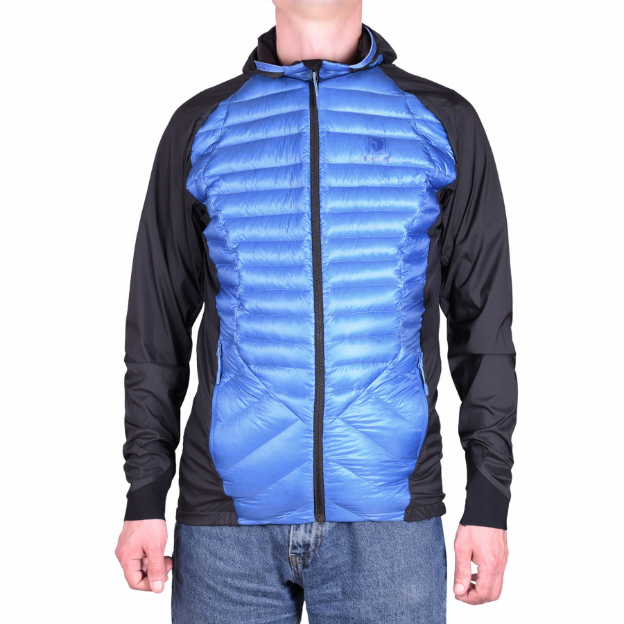 Black Yak Куртка Light Down Insulation Stretch Hood 95 (eu 48 us S) синяя (blue)