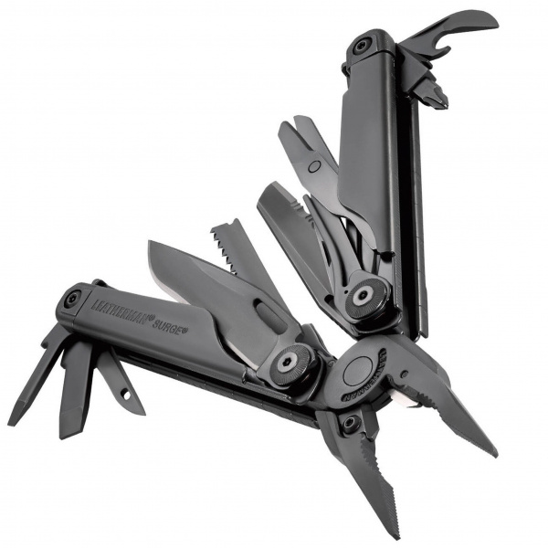 Мультитул Leatherman Surge -831333 21функций черный нeйлон.чехол molle карт.коробка