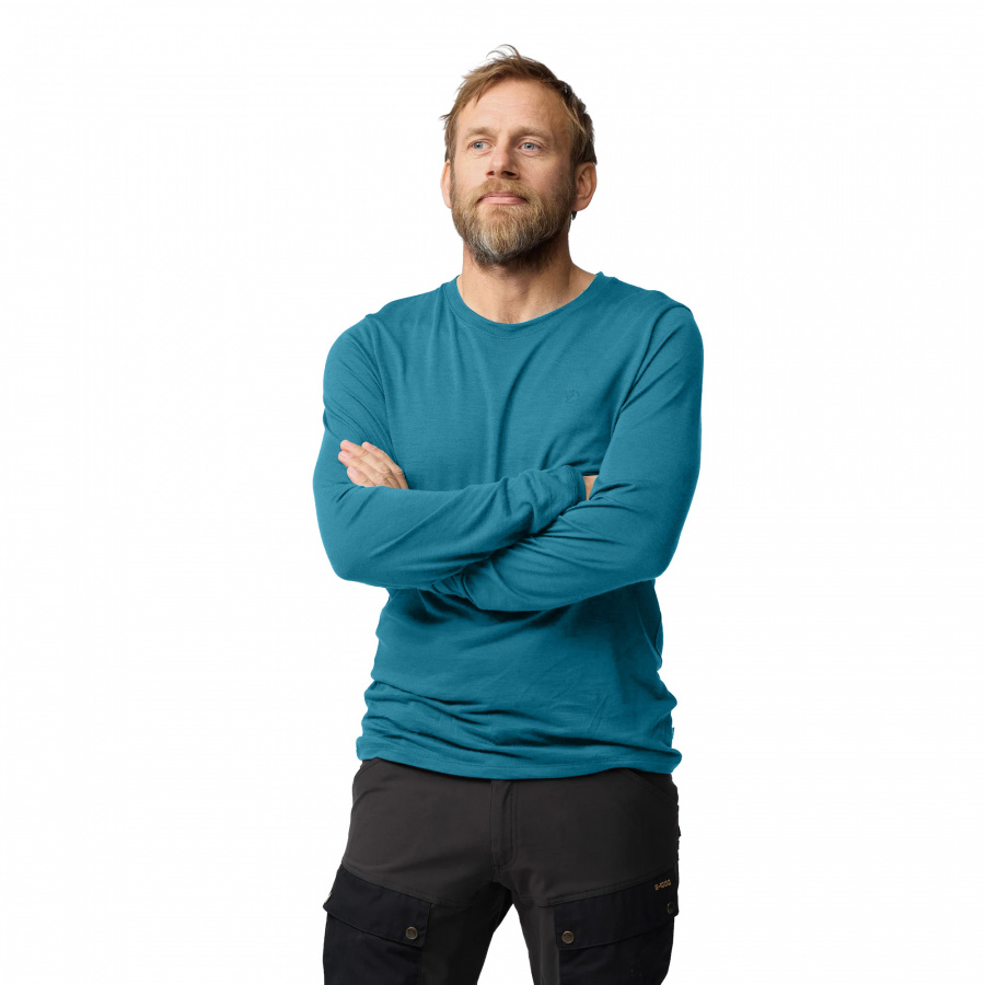 Футболка с длинным рукавом Fjallraven Abisko Wool LS M