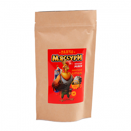 Вяленое мясо Курица Ранчо Мяссури Гурмэ, 100 гр