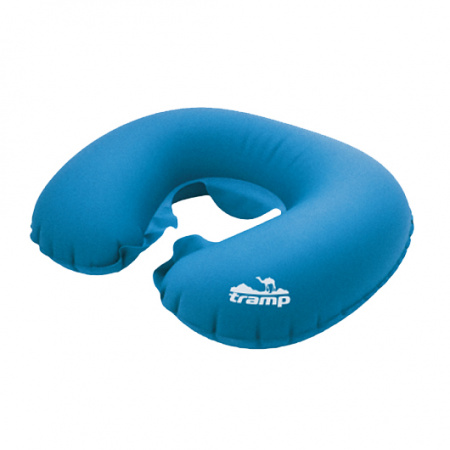 Подушка надувная Tramp под шею (дорожная) TRA-159 ( синий)