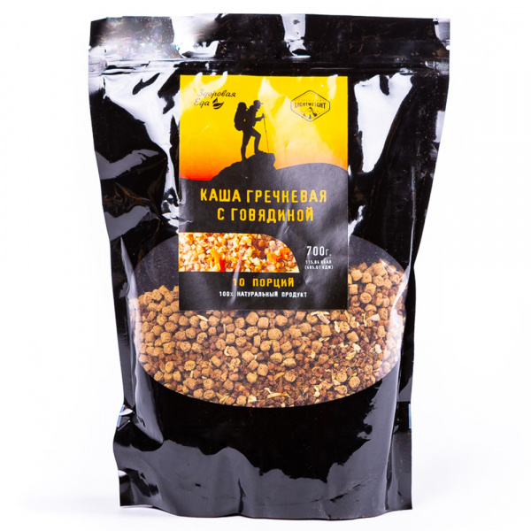 Каша гречневая с мясом 700 г ("Здоровая Еда")