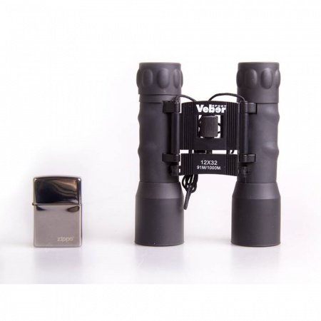 Бинокль БН 12*32 черн.Veber Sport