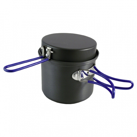 Котел Tramp с крышкой-сковородой из анодированного алюминия (1л)