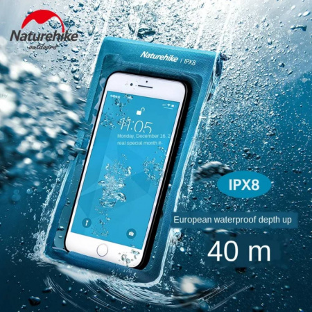 Водонепроницаемый чехол для телефона Naturehike NH20SM003