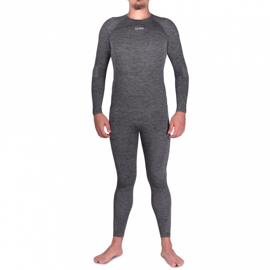 Термобелье UTO комплект Sports Dryarn Nilit 983101 Light Grey XXL