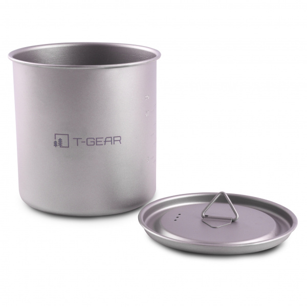 Кружкa с крышкой титановая T-Gear Titanium Mug With Lid 700