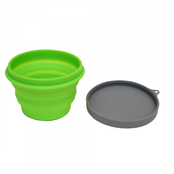 Миска GORAA SILICONE CUP WITH LID 0.5L (443510, 0.5 л)