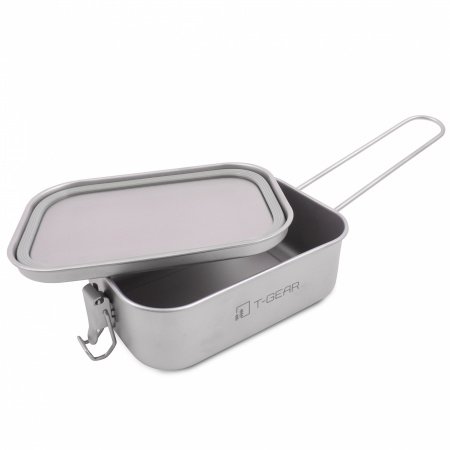 Ланч-бокс титановый T-Gear Titanium Lunchbox 800