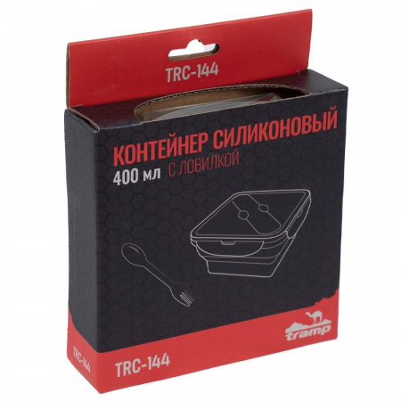 Контейнер Tramp складной с ловилкой (400мл) TRC-144