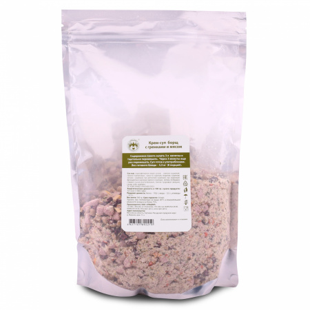 Крем-суп Борщ с гренками 500г, СПЕЦПИТ