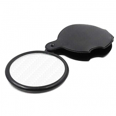 Лупа карманная в чехле, кратность 5 х, d л. 60 мм, вес 43 г (Следопыт) Лупа карманная в чехле, кратность 5 х, d л. 60 мм, вес 43 г (Следопыт)