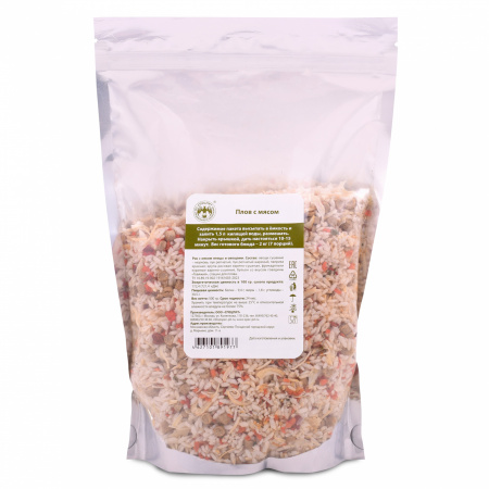 Рис с мясом и овощами (Плов) 500г, СПЕЦПИТ