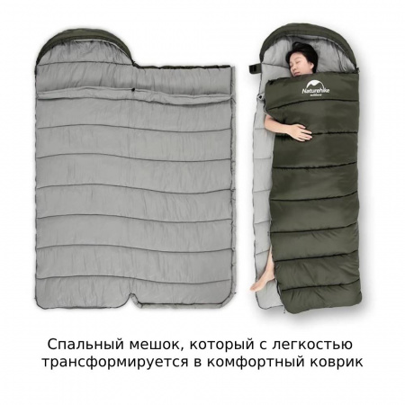 Спальный мешок Naturehike серия U NH20MSD07 U150