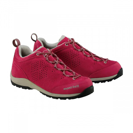 MontBell кроссовки Wood Land Walker W's (22,5 (36,5), Красный, CHRY)
