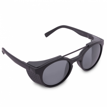 Очки солнцезащитные ALPINA Glace All Black Matt/black mirror, side part black matt Cat. 3