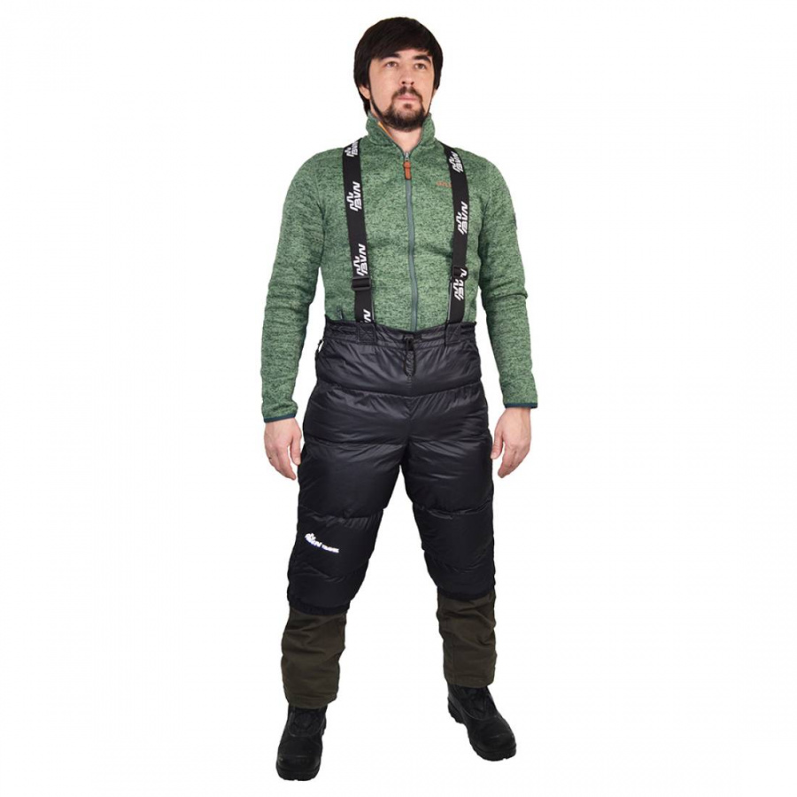 Шорты-самосбросы пуховые BVN Дыхтау-3 черные 40/164