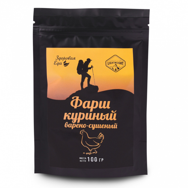 Фарш сушеный куриный 100 г ("Здоровая Еда")
