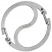 Брелок для ключей NiteIze Medallion YinYang Key Carabiner