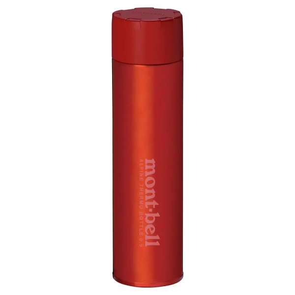 Термос MontBell ALPINE THERMO BOTTLE 0.9L красный (RD)